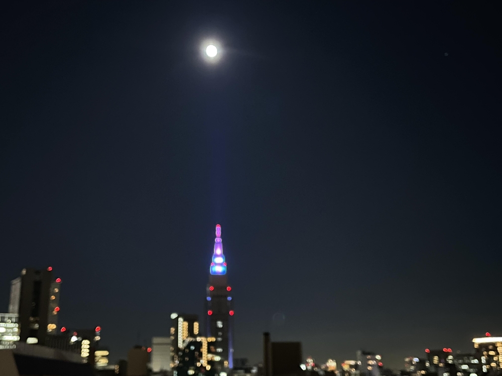 今年最初の満月