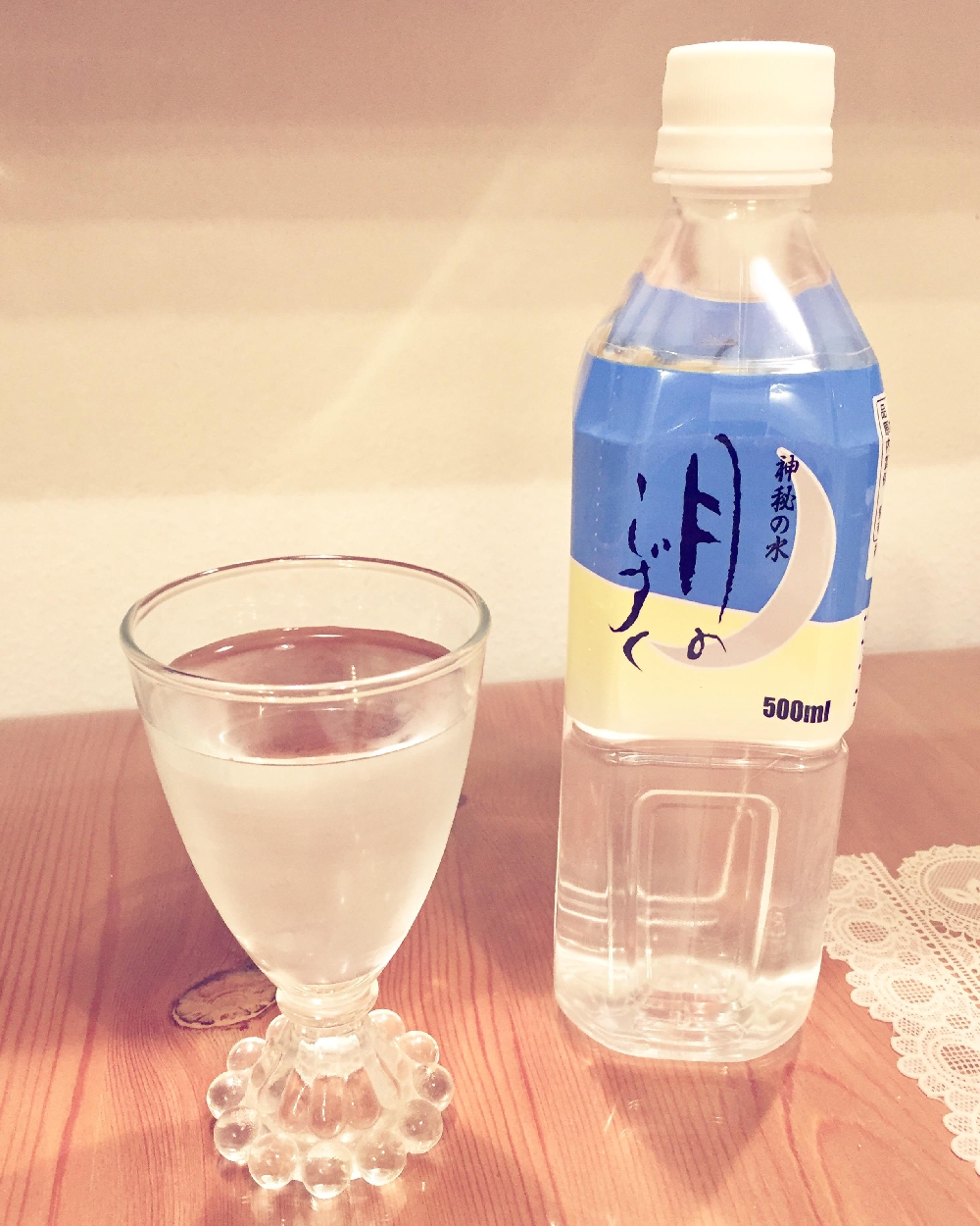 神秘の水 月のしずく