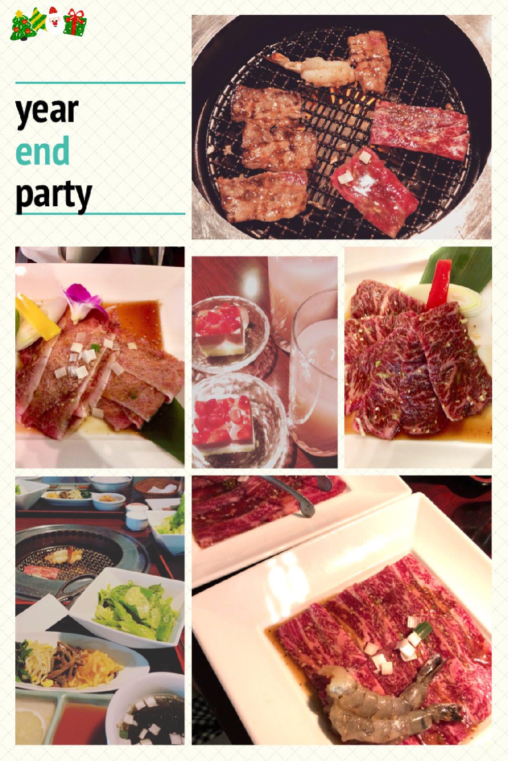 ランチ忘年会