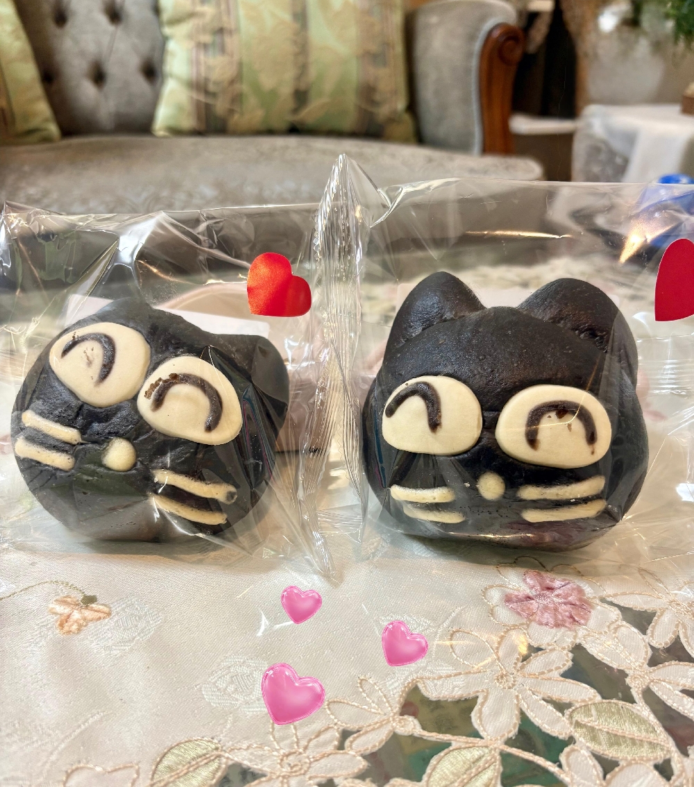 可愛い黒ねこ🐈‍⬛バレンタイン