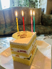 お祝いして頂きました🎂