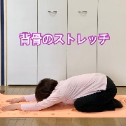 背骨のストレッチ