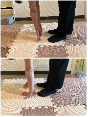 腸骨をほぐしで可動域広がる